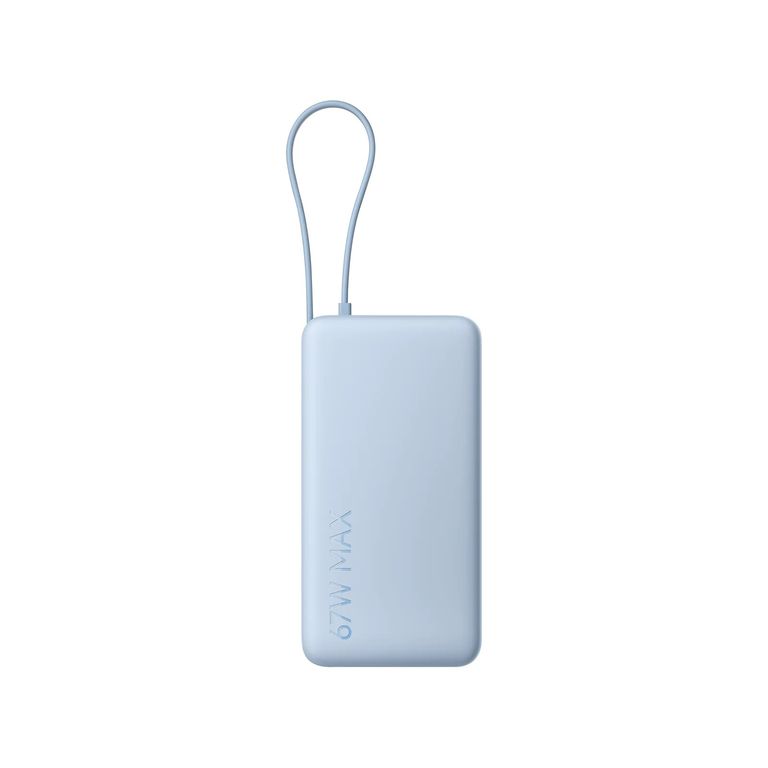Batería externa 67W Power Bank 20000 (Integrated Cable) Ice Blue
