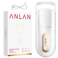 ANLAN - Rizador de Pestañas Larga Duración Eléctrico Rizado caliente carga USB