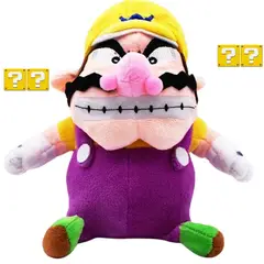 GENERICO - Peluche Wario Villano Mario - Miden 23 cms alto