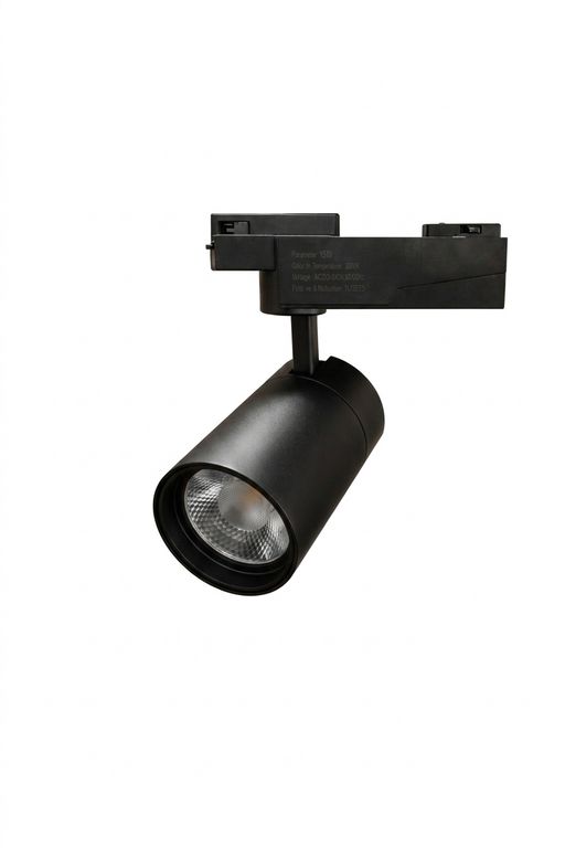 Foco Riel 15W 3000K Negro