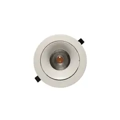 GENERICO - Foco Downlight 20w 3000k Cálida Dirigible