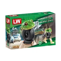 GENERICO - Modelo de Construcción Bonega Ambalabu Bloques para Armar