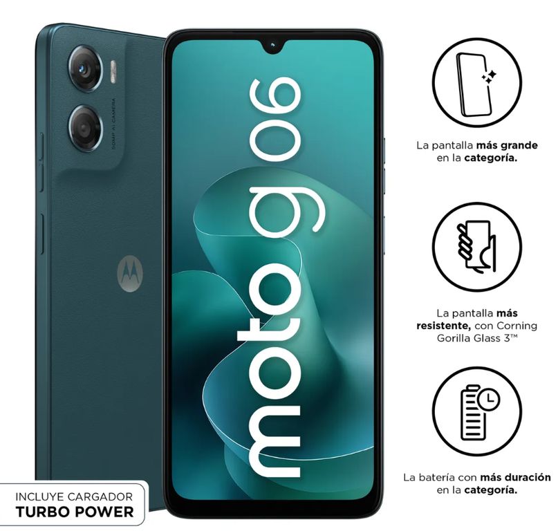 Smartphone Moto G06 4+256 Azul