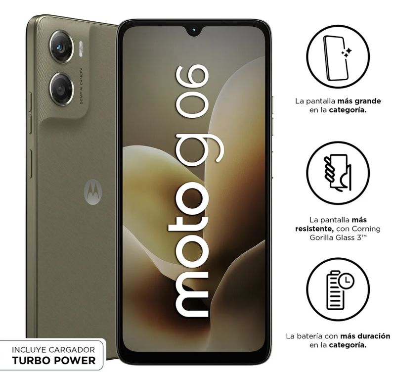 Smartphone Moto G06 4+256 Cafe