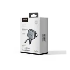 UGREEN - Cargador de Carro 4 Puertos con Cable 145W Original