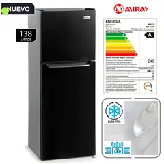 MIRAY - Refrigeradora RM-138H Euro frío 138L