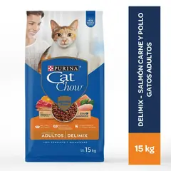 CAT CHOW - Comida de Gato Delimix 15Kg