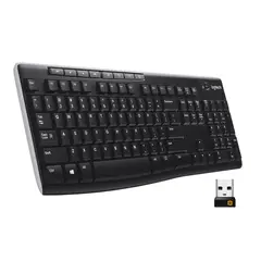 LOGITECH - Teclado Inalámbrico K270 Negro