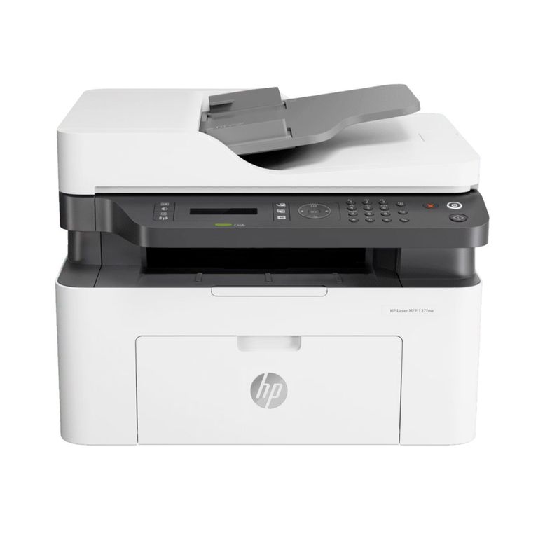 IMPRESORA MULTIFUNCIONAL 137FNW LASER MONOCROMATICA A4 HASTA 20 PPM P-N 4ZB84A