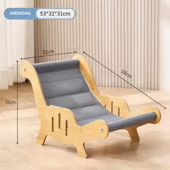 TUPET SHOP - Cama Refrescante Elevada para Gatos