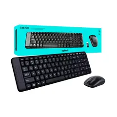 LOGITECH - KIT TECLADO Y MOUSE INALAMBRICO MK220 P-N 920-004430