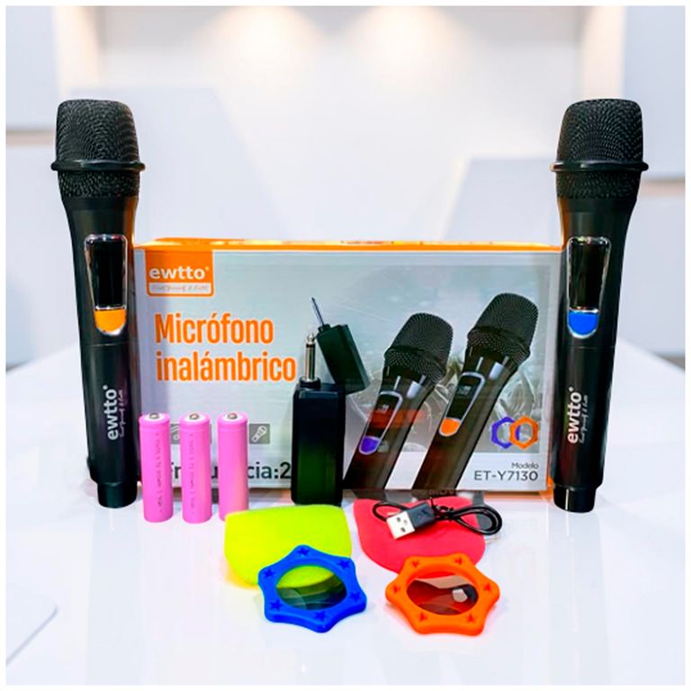 Micrófonos Inalámbricos EWTTO ET-Y7130