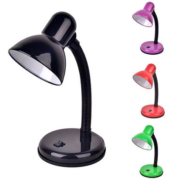 LAMPARA DE ESCRITORIO COLORES FLEXIBLE E27