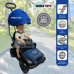 Baby - Correpasillo Guiador para Niños «DUDU JEEP» Edición Limitada Blue