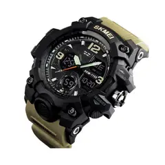 SKMEI - Reloj 1155 Dual Camuflado Beige