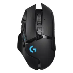 LOGITECH - Mouse inalámbrico G502 LIGHTSPEED para gaming negro