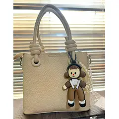 LABERINTO - Cartera Creme Mini