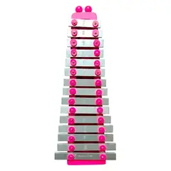 VENTURI - Xilófono Diatónico de 2 Octavas ó 15 Notas Color Rosado