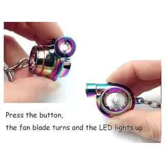 JET - LLAVERO TURBO TORNASOLO CON SONIDO Y LINTERNA