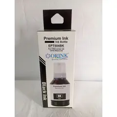 GENERICO - Botella de Tinta Refill Compatible Orink 504 Negro 127ml para Epson EcoTank 4,500 Páginas