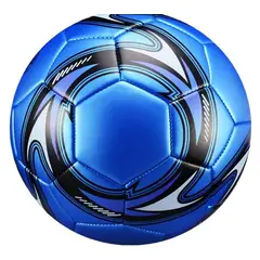 GENERICO - Balón de fútbol infantil, estilo campo, costuras firmes, talla 5, colores surtidos azul blanco