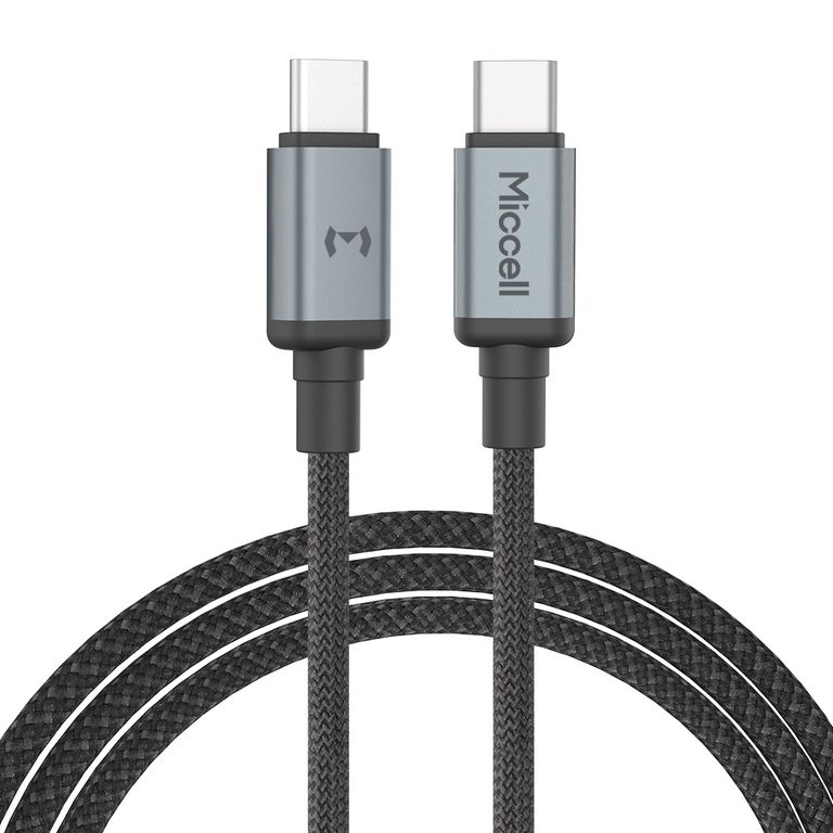 Cable Tipo C PD 60W Carga Rápida Nylon Trenzado Alta Resistencia