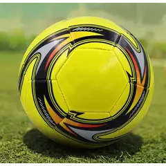 GENERICO - Balón de fútbol infantil, estilo campo, costuras firmes, talla 5, colores surtidos amarillo anaranjado