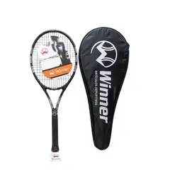 GENERICO - RAQUETA DE TENIS WINNER PRO ROJO+ 1 PELOTA TENIS GRATIS