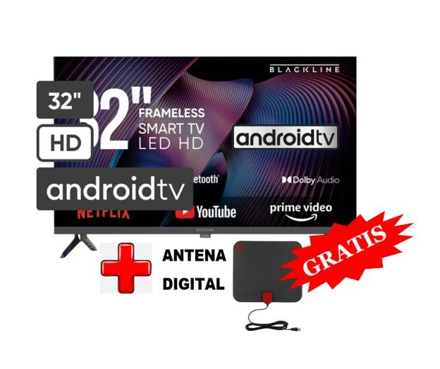 Televisor LED 32 HD Smart TV BL-TV32HEG5F4PE + ANTENA DIGITAL
