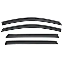 GENERICO - CORRELLUVIAS PARA CHEVROLET CAPTIVA 2020+ COLOR NEGRO BRILLOSO