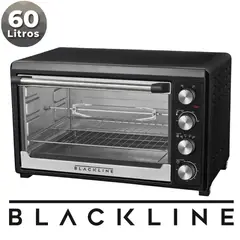BLACKLINE - HORNO ELÉCTRICO 60LT NEGRO MOD GR60AR