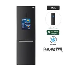OSTER - Refrigeradora 342L Inverter OS-PNFC347BI Black Inox