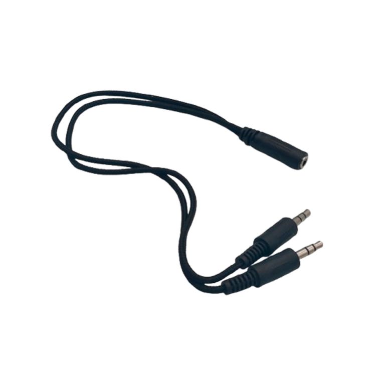 ADAPTADOR DE AUDIO SPLITTER 1 PLUG 3.5MM A 2 PLUG 3.5MM