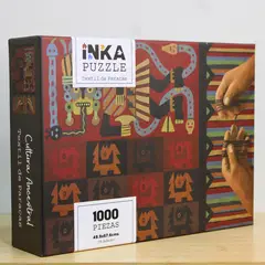 GENERICO - Rompecabezas Inka Puzzle Modelo Textil de Paracas 1000 piezas