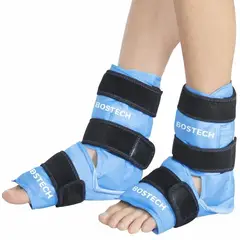 GENERICO - Compresa De Gel Tobillo Pack Anticongelante Bostech Celeste