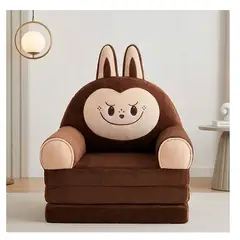 GENERICO - Sofá Para Niños De Tres Pliegues Mini Sofá Cama muñeca