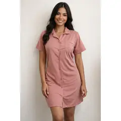 GENERICO - BATA CAMISERO PARA EL DÍA DE PARTO