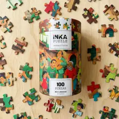 GENERICO - Rompecabezas Inka Puzzle Modelo Jarana Criolla 100 piezas