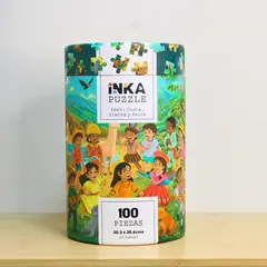 GENERICO - Rompecabezas Inka Puzzle Modelo Nuestra Biodiversidad 100 piezas