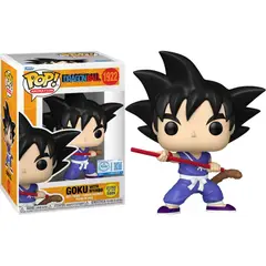 FUNKO - Pop Dragon Ball - Goku with Nyoibo Brilla en Oscuridad