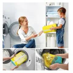 GENERICO - Bolsa lavadora para zapatillas protector acolchado reutilizable Antigolpe BOLSA LAVA ZAPATILLAS