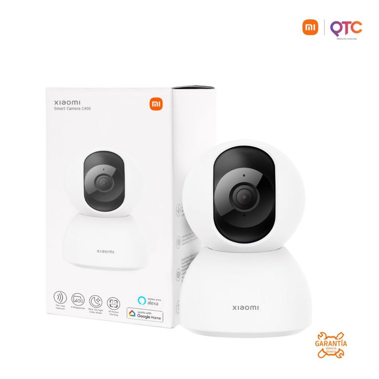 Cámara de Seguridad Smart C400 2.5K WiFi Visión Nocturna Detección de Movimiento