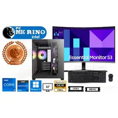 INTEL - Computadora Enovu Core i5-12600K 16GB 512GB SSD 32" UHD 770 Windows 11 Pro