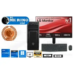 INTEL - Computadora Enovu Core i5-12600K 16GB 512GB SSD 24" UHD 770 Windows 11 Pro