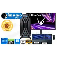 INTEL - Computadora Enovu Core i9-14900KF 32GB 2TB SSD 27" RTX 5070 12GB Windows 11 Pro