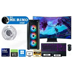 INTEL - Computadora Enovu Core Ultra 7 265KF 32GB 1TB SSD 55" RTX 5070 12GB Windows 11 Pro