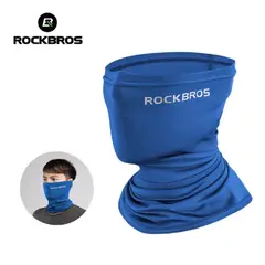 Rockbros - BANDANA AZUL PASAMONTAÑA CORTAVIENTO PROTECCIÓN SOL 04