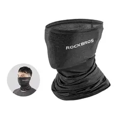 ROCKBROS - BANDANA GRIS PASAMONTAÑA CORTAVIENTO PROTECCIÓN SOL 04