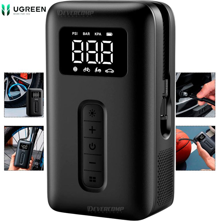 Inflador Portátil Compresor de Neumáticos CD259 15951
