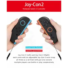 CORRERREY - El control inalámbrico Bluetooth es adecuado para Switch 2 Joy - con Gamepad ns, Gamepad Replacement